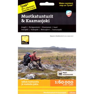 Muotkatunturit & Kaamasjoki 1:60.000