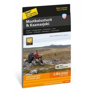 Muotkatunturit & Kaamasjoki 1:60.000