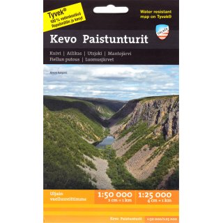 Kevo Paistunturit 1:50.000/1:25.000