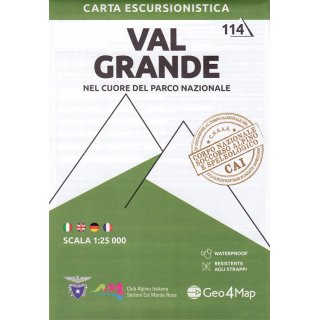 114 Val Grande 1:25.000