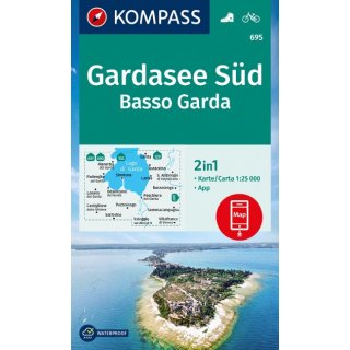 695 Gardasee Sd, Basso Garda 1:25.000