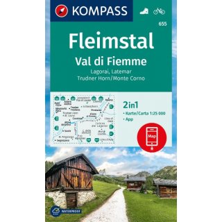 655 Fleimstal / Val di Fiemme, Lagorai, Latemar