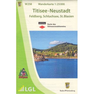 W258 Titisee-Neustadt 1:25.000