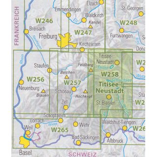 W258 Titisee-Neustadt 1:25.000