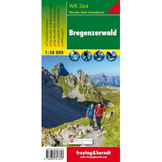 WK 364 Bregenzerwald 1:50.000