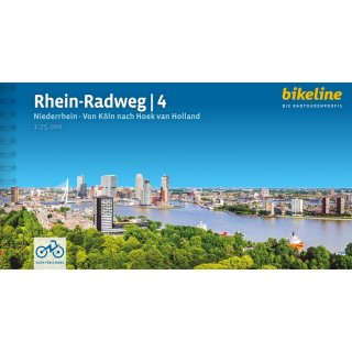 Rhein-Radweg 4 (Niederrhein - Von Kln nach Hoek van Holland) 1:75.000