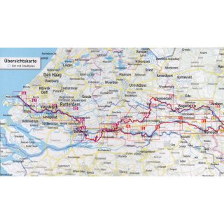 Rhein-Radweg 4 (Niederrhein - Von Kln nach Hoek van Holland) 1:75.000