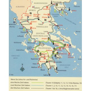 Griechenland - Unterwegs auf den schnsten Reiserouten