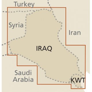 Irak / Kuwait 1:850.000