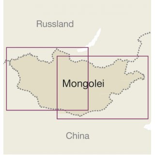 Mongolei 1:1.600.000