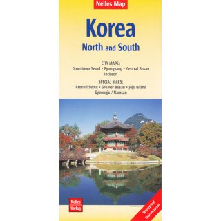 Korea North and South 1:1.500.000