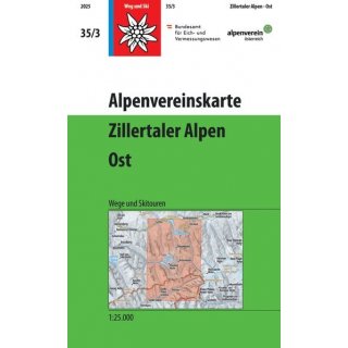 35/3 Zillertalen Alpen (Ost)