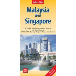 Malaysia: West, Singapore 1:1.500.000/1:15.000