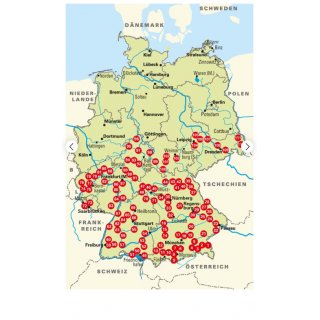 Die 111 schnsten Radtouren in Deutschlands Sden