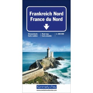 Frankreich Nord 1:600.000