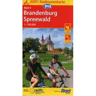 09 Brandenburg / Spreewald 1:150.000