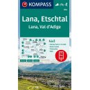 054 WK  Lana, Etschtal Lana, Val d Adige 1:25.000