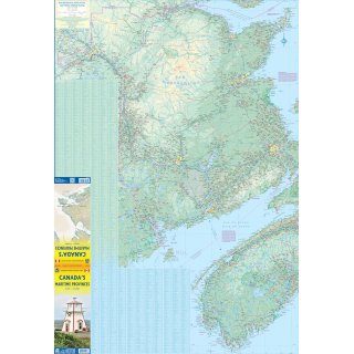 Canadas Maritime Provinces 1:535.000