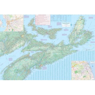 Canadas Maritime Provinces 1:535.000