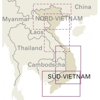 Vietnam, Süd 1:600.000