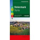 Steiermark, Straßen- und Freizeitkarte 1:150.000