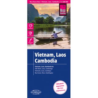 Vietnam, Laos, Kambodscha 1:1.200.000