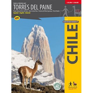 Torres del Paine 1:100.000/1:50.000