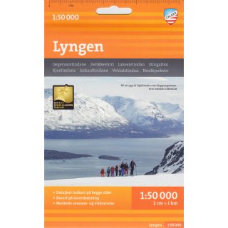 Lyngen 1:50.000