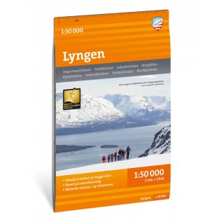 Lyngen 1:50.000