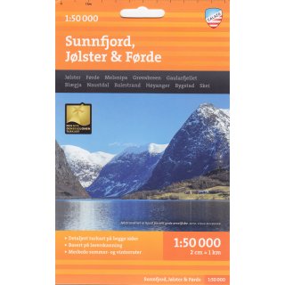 Sunnfjord, Jlster & Frde 1:50.000
