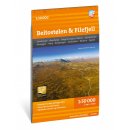 Beitost&oslash;len & Filefjell 1:50.000