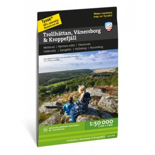 Trollhttan, Vnersborg & Kroppefjll 1:50.000