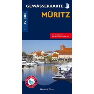 Mritz 1 : 35 000 Gewsserkarte