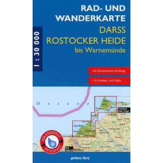 Dar - Rostocker Heide bis Warnemnde 1 : 30 000
