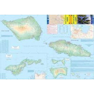 ITMB Travel Map - South Pacific Cruising & Samoa - Sdpazifik 1:160.000
