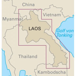 Laos 1:600.000