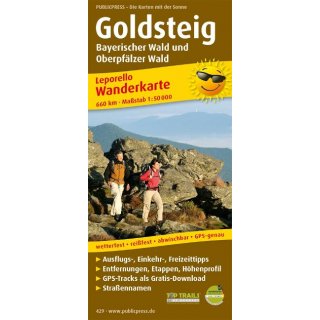 Goldsteig 1:50.000
