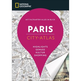 Paris National Geographic City-Atlas