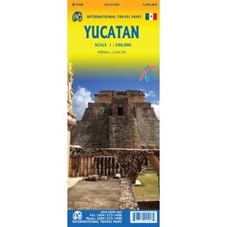 Yucatn Peninsula 1:500.000