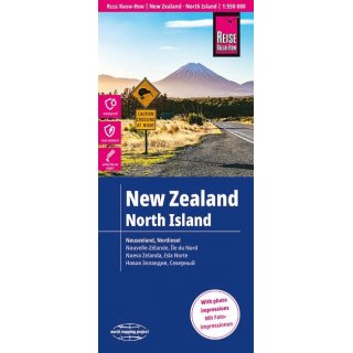 Neuseeland, Nordinsel 1:550.000