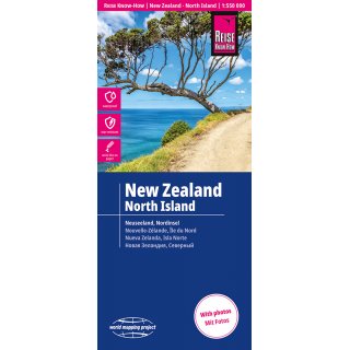 Neuseeland, Nordinsel 1:550.000
