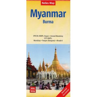Myanmar - Burma  1:1.500.000