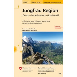 Swisstopo 1 : 33.333 Jungfrau Region
