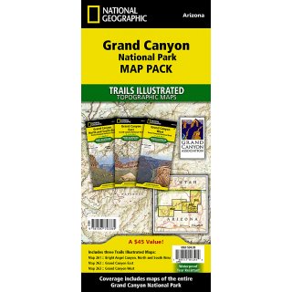 Grand Canyon National Park Map Pack