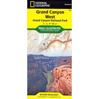 Grand Canyon West - Grand Canyon National Park 1:90.000