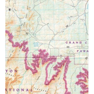 Grand Canyon West - Grand Canyon National Park 1:90.000
