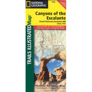 Canyons of the Escalante 1:75.000