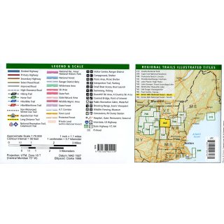 Green Mountain National Forest North 1:70.000