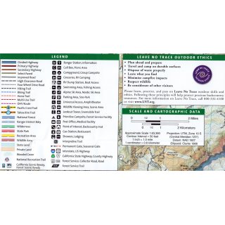 Tahoe National Forest (West) 1:63.000