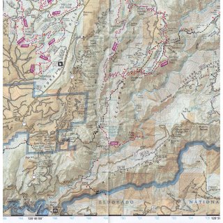 Tahoe National Forest (West) 1:63.000